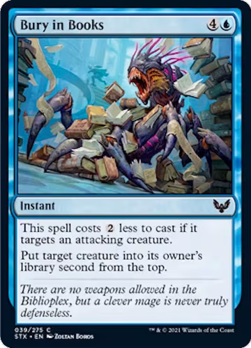 Bury in Books (39), Strixhaven: School of Mages — Magic card price