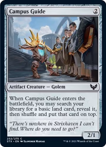 Campus Guide (252), Strixhaven: School of Mages — Magic card price