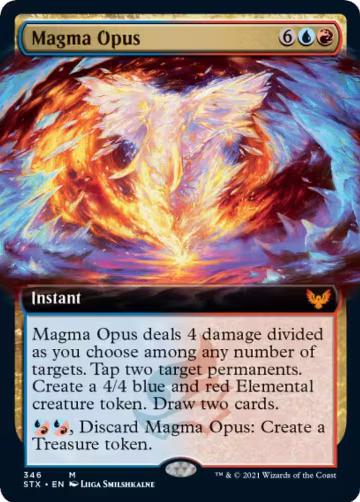 Magma Opus (Extended Art) (346), Strixhaven: School of Mages — Magic card price