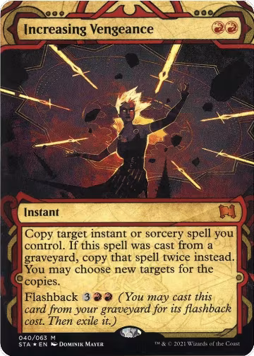 Increasing Vengeance (Foil Etched) (40), Strixhaven: Mystical Archive — Magic card price