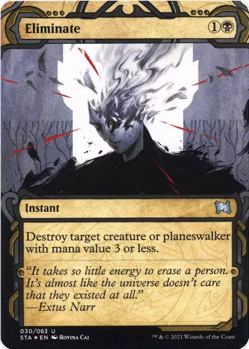 Eliminate (Foil Etched) (30), Strixhaven: Mystical Archive — Magic card price