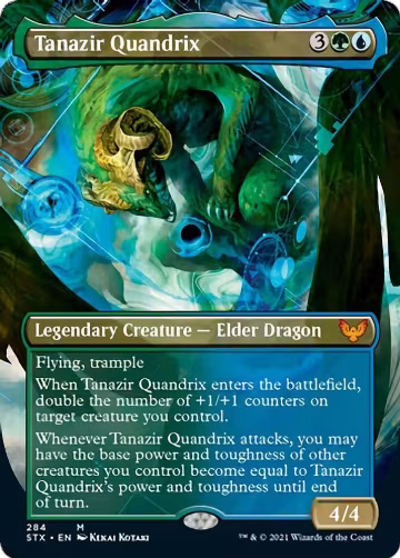 Tanazir Quandrix (Borderless) (284), Strixhaven: School of Mages — Magic card price
