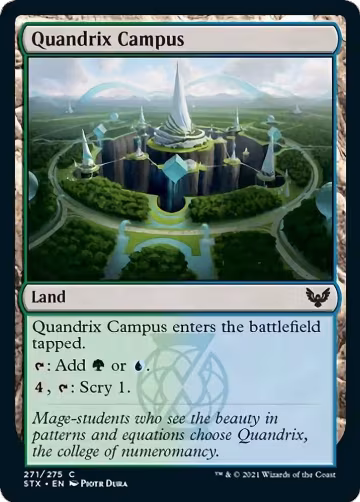 Quandrix Campus (271), Strixhaven: School of Mages — Magic card price