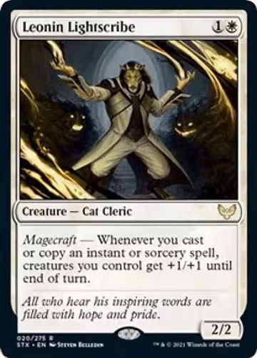 Leonin Lightscribe (20), Strixhaven: School of Mages — Magic card price