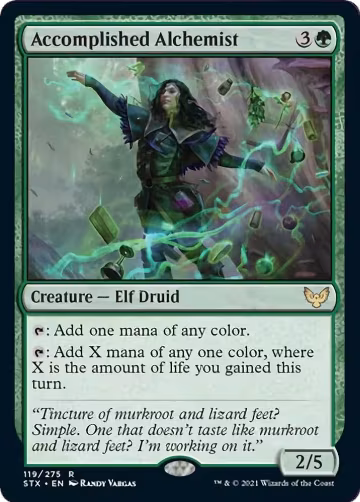 Accomplished Alchemist (119), Strixhaven: School of Mages — Magic card price