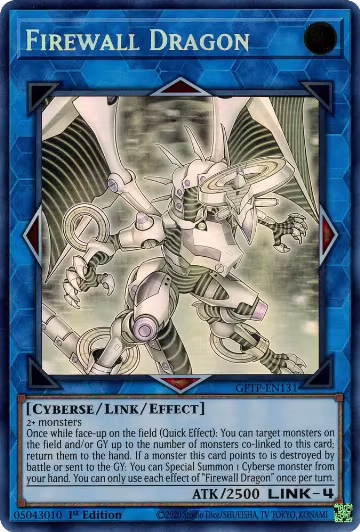 Firewall Dragon (Ghost Rare) (GFTP-EN131), Ghosts From the Past — Yu-Gi-Oh! card price