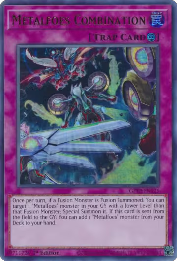 Metalfoes Combination (GFTP-EN125), Ghosts From the Past — Yu-Gi-Oh! card price