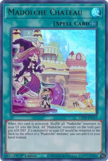 Madolche Chateau (GFTP-EN117), Ghosts From the Past — Yu-Gi-Oh! card price