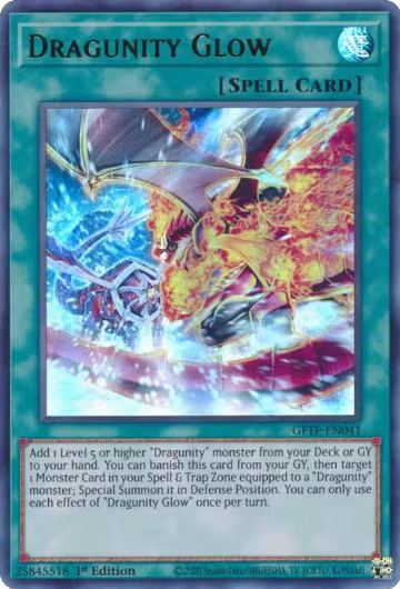 Dragunity Glow (GFTP-EN041), Ghosts From the Past — Yu-Gi-Oh! card price