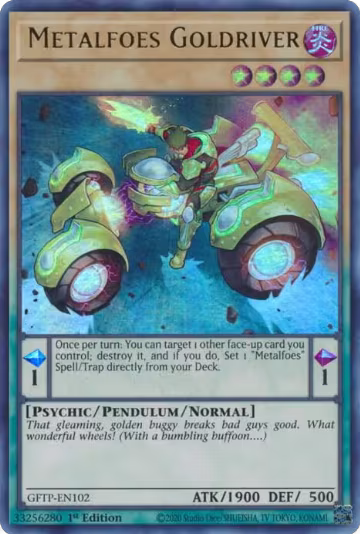 Metalfoes Goldriver (GFTP-EN102), Ghosts From the Past — Yu-Gi-Oh! card price