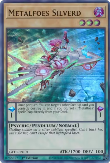 Metalfoes Silverd (GFTP-EN101), Ghosts From the Past — Yu-Gi-Oh! card price