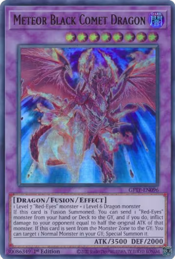 Meteor Black Comet Dragon (GFTP-EN096), Ghosts From the Past — Yu-Gi-Oh! card price
