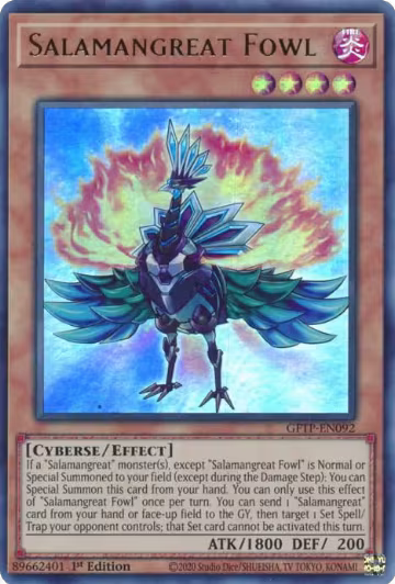 Salamangreat Fowl (GFTP-EN092), Ghosts From the Past — Yu-Gi-Oh! card price