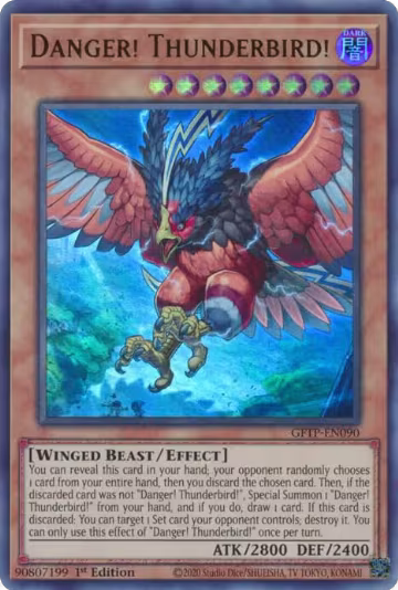 Danger! Thunderbird! (GFTP-EN090), Ghosts From the Past — Yu-Gi-Oh! card price