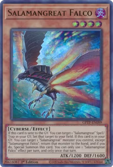 Salamangreat Falco (GFTP-EN089), Ghosts From the Past — Yu-Gi-Oh! card price