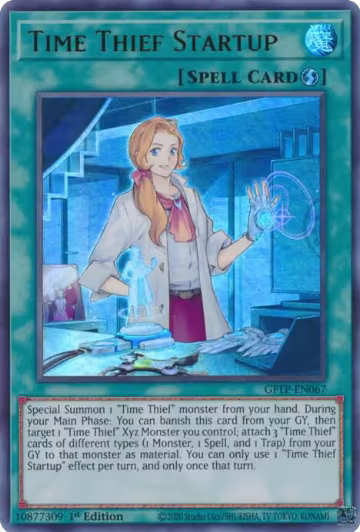 Time Thief Startup (GFTP-EN067), Ghosts From the Past — Yu-Gi-Oh! card price