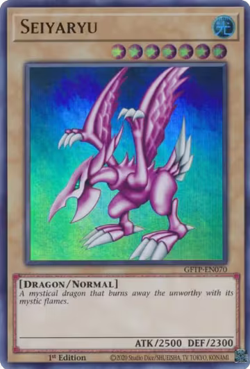 Seiyaryu (GFTP-EN070), Ghosts From the Past — Yu-Gi-Oh! card price