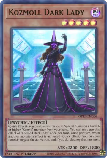 Kozmoll Dark Lady (GFTP-EN086), Ghosts From the Past — Yu-Gi-Oh! card price