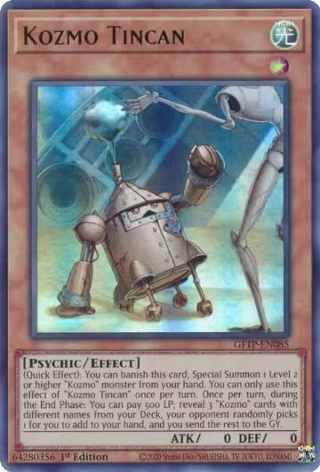 Kozmo Tincan (GFTP-EN085), Ghosts From the Past — Yu-Gi-Oh! card price