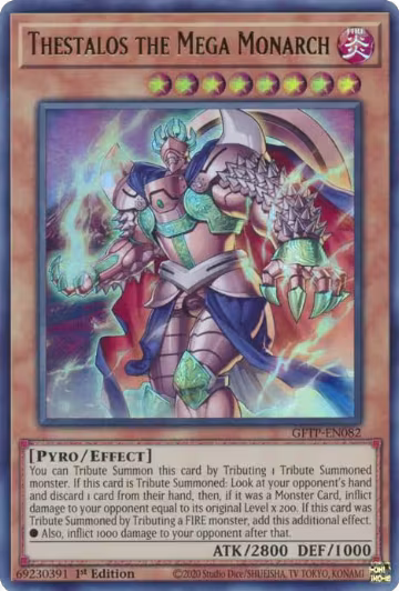 Thestalos the Mega Monarch (GFTP-EN082), Ghosts From the Past — Yu-Gi-Oh! card price