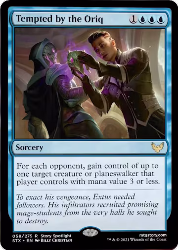 Tempted by the Oriq (58), Strixhaven: School of Mages — Magic card price