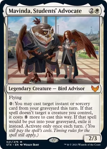 Mavinda, Students' Advocate (21), Strixhaven: School of Mages — Magic card price