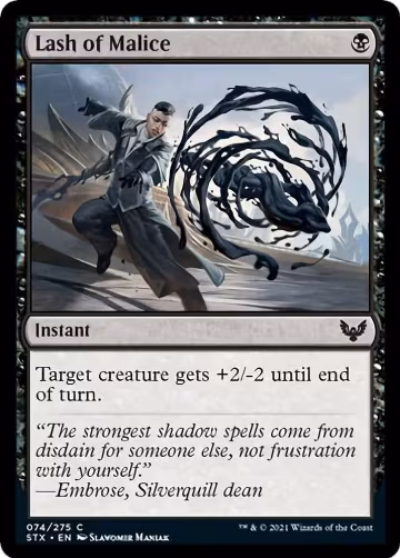 Lash of Malice (74), Strixhaven: School of Mages — Magic card price