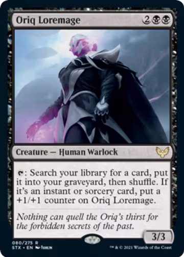 Oriq Loremage (80), Strixhaven: School of Mages — Magic card price