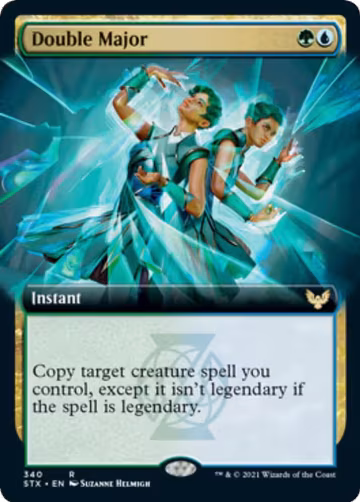 Double Major (Extended Art) (340), Strixhaven: School of Mages — Magic card price