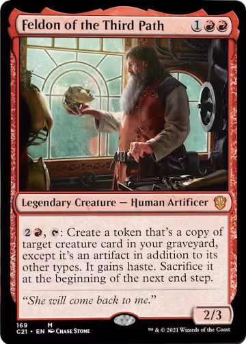 Feldon of the Third Path (169), Commander 2021 — Magic card price