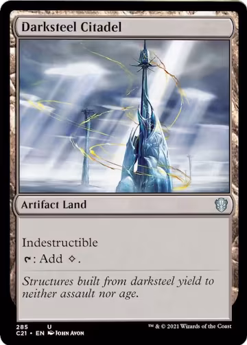 Darksteel Citadel (285), Commander 2021 — Magic card price