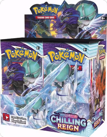 Chilling Reign Booster Box, Chilling Reign — Pokémon sealed product price