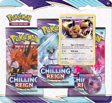 Chilling Reign 3 Pack Blister [Eevee], Chilling Reign — Pokémon sealed product price