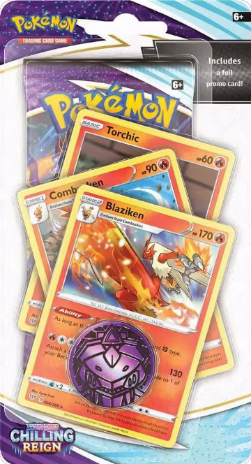 Chilling Reign Premium Checklane Blister [Blaziken], Chilling Reign — Pokémon sealed product price