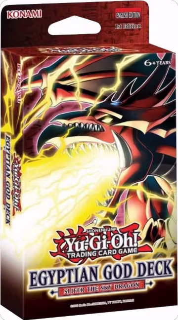 Egyptian God Deck: Slifer the Sky Dragon [1st Edition], Egyptian God Deck: Slifer the Sky Dragon — Yu-Gi-Oh! sealed product price