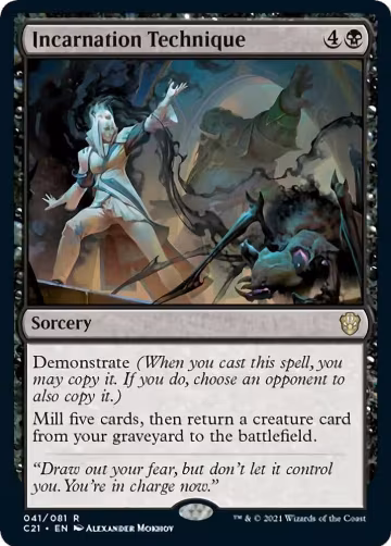 Incarnation Technique (41), Commander 2021 — Magic card price