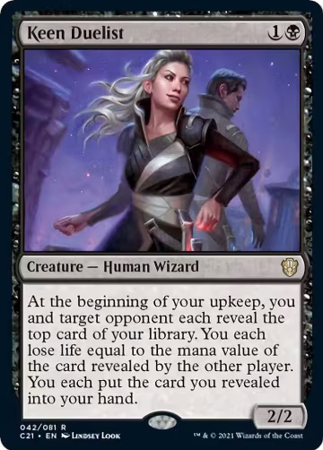 Keen Duelist (42), Commander 2021 — Magic card price