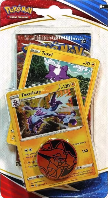 Battle Styles Premium Checklane Blister [Toxtricity], Battle Styles — Pokémon sealed product price
