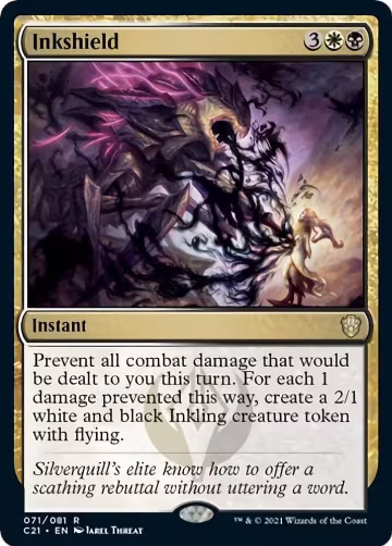 Inkshield (71), Commander 2021 — Magic card price