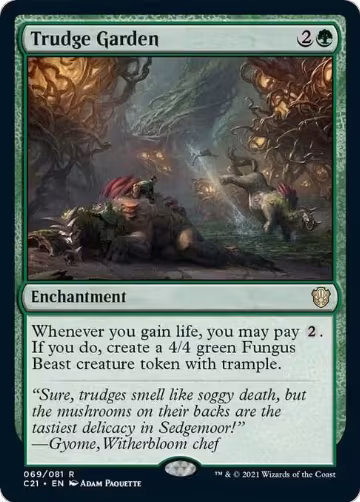 Trudge Garden (69), Commander 2021 — Magic card price