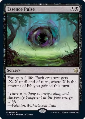 Essence Pulse (39), Commander 2021 — Magic card price