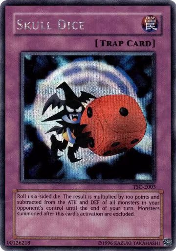 Skull Dice (TSC-E003), Yu-Gi-Oh! Video Game Promotional Cards — Yu-Gi-Oh! card price