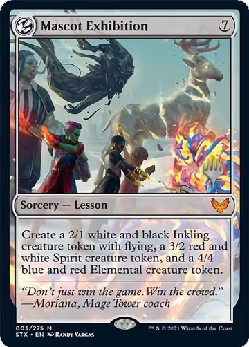Mascot Exhibition (5), Promo Pack: Strixhaven — Magic card price