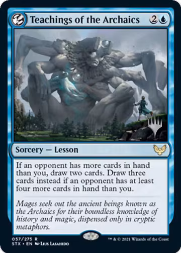 Teachings of the Archaics (57), Promo Pack: Strixhaven — Magic card price