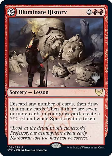 Illuminate History (108), Promo Pack: Strixhaven — Magic card price