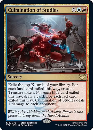 Culmination of Studies (173), Promo Pack: Strixhaven — Magic card price
