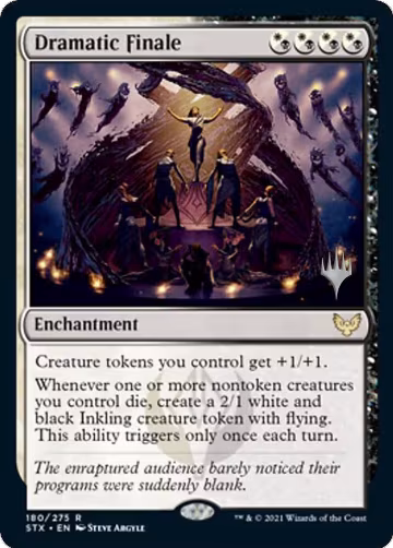 Dramatic Finale (180), Promo Pack: Strixhaven — Magic card price