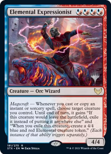 Elemental Expressionist (181), Promo Pack: Strixhaven — Magic card price