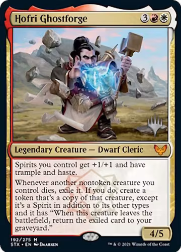 Hofri Ghostforge (192), Promo Pack: Strixhaven — Magic card price