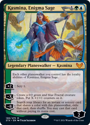 Kasmina, Enigma Sage (196) — card price